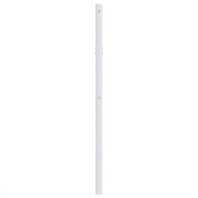 Valkoinen metallinen sängynpääty Slav 107cm