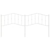 Valkoinen metallinen sängynpääty Slav 200cm
