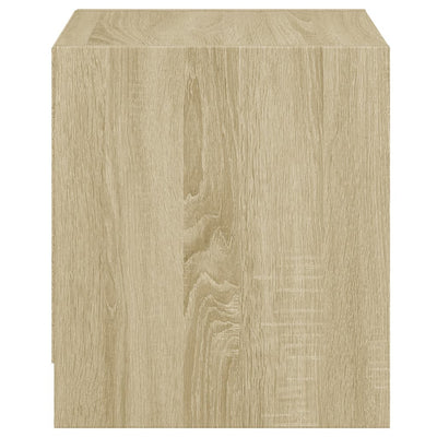 Sonoma-tammi yöpöydät Baruh 35x37x42cm (2 kpl)