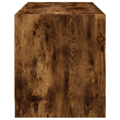 TV-taso lasiovilla savutammi 68x37x42 cm