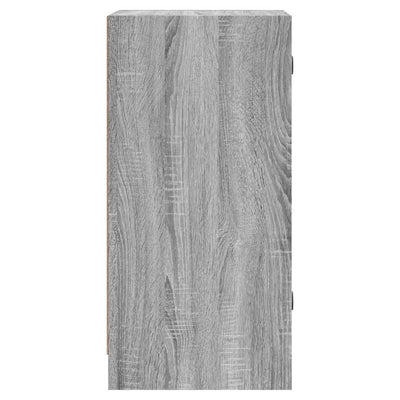 Sivukaappi lasiovilla harmaa Sonoma 35x37x75,5 cm