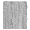 TV-taso lasiovilla harmaa Sonoma 102x37x42 cm