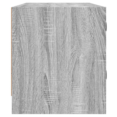 TV-taso lasiovilla harmaa Sonoma 102x37x42 cm