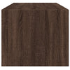 Ruskea sohvapöytä Lura 102x50x42cm (lasiovilla tammi)