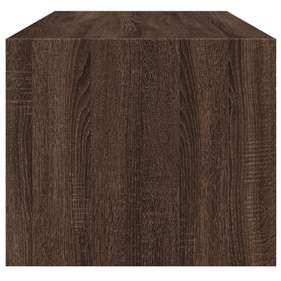 Ruskea sohvapöytä Lura 102x50x42cm (lasiovilla tammi)