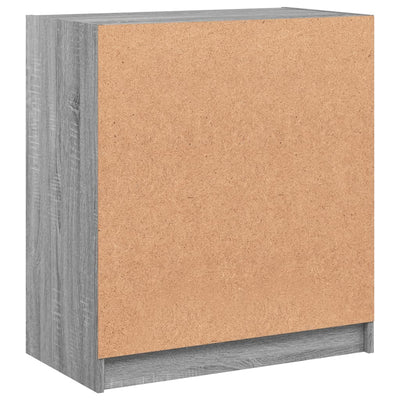 Harmaa sivukaappi Istoric 68x37x75,5cm (lasiovilla sonoma)