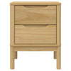 Vahanruskea yöpöytä Ilimie 45x39x57cm (mänty)