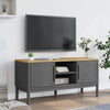 TV-taso FLORO harmaa 114x43x55 cm täysi mänty