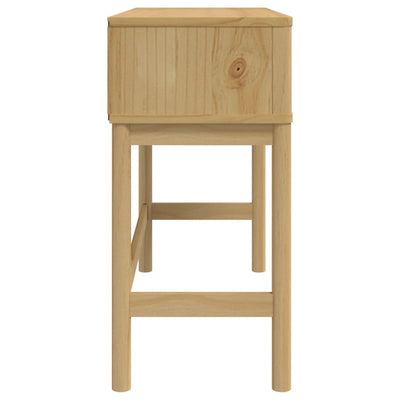 Konsolipöytä FLORO vahanruskea 89,5x36,5x73 cm täysi mänty