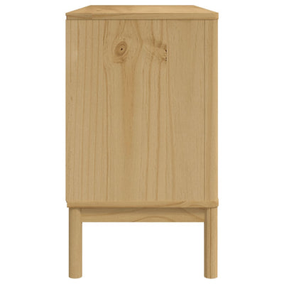 Senkki FLORO vahanruskea 114x43x74 cm täysi mänty