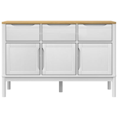 Senkki FLORO valkoinen 114x43x74 cm täysi mänty