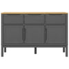 Senkki FLORO harmaa 114x43x74 cm täysi mänty