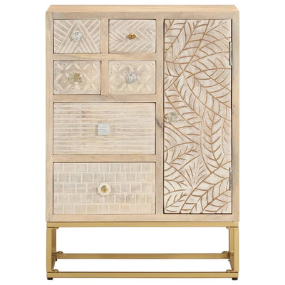 Senkki Kecskes 55x30x76cm (mangopuu ja rauta)