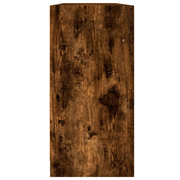 Kirjahylly ovilla savutammi 204x37x75 cm tekninen puu