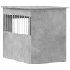 Betoninharmaa koiranhäkki/kaluste Lebada 55x80x68cm (puinen)