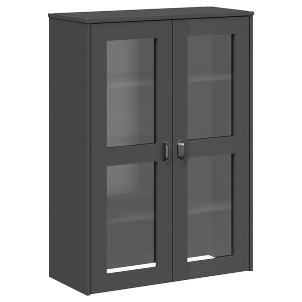 Kaappi VIKEN antrasiitti harmaa 80x40x190 cm täysi mänty