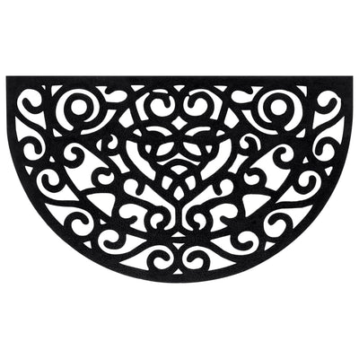 Ovimatto puolipyöreä Lammert 45x75cm (kumi)