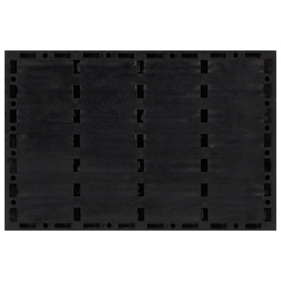 Ovimatto suorakaide Ghere 40x60cm (kumi ja kookoskuitu)