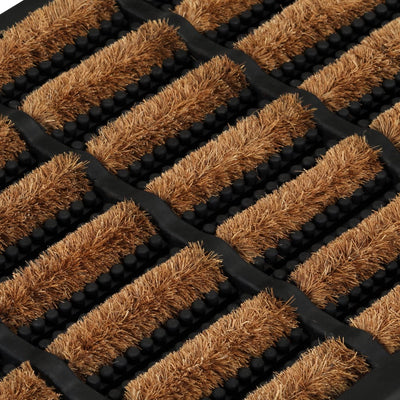 Ovimatto suorakaide Adem 45x75cm (kumi ja kookos)