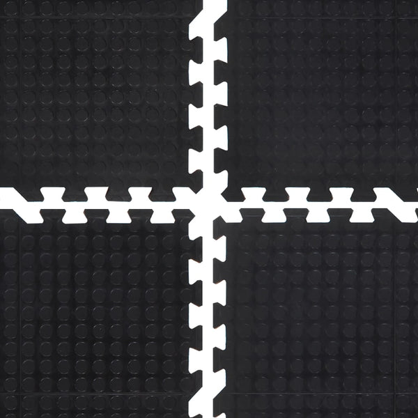 Kuminen palamatto musta 12 mm 90x120 cm
