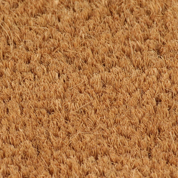 Ovimatto natural puolipyöreä 40x60 cm tuftattu kookos