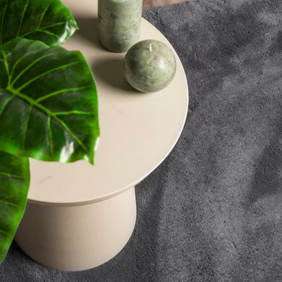 Antrasiitti matto huarde lyhytnukkainen ja pestävä Jelimir 240x240cm