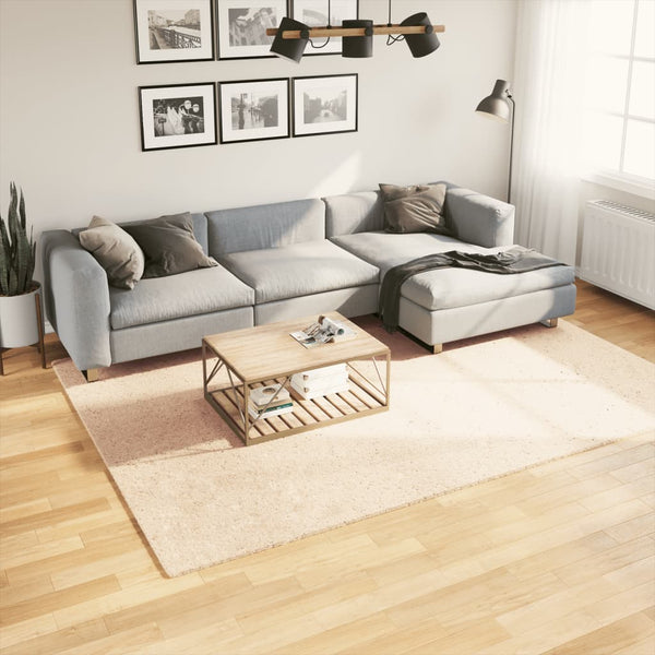 Matto HUARTE lyhytnukkainen ja pestävä beige 200x280 cm