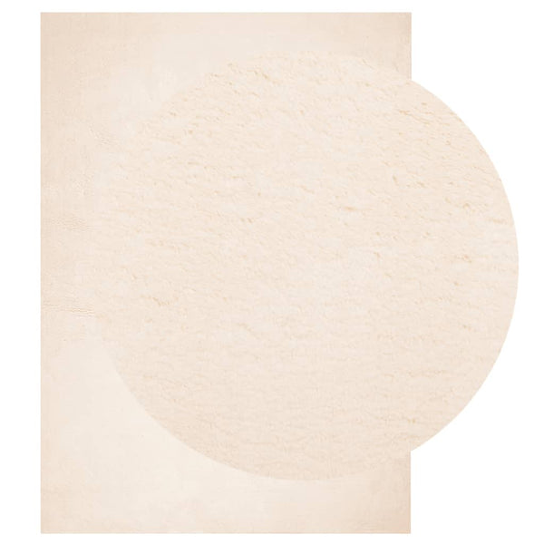 Matto HUARTE lyhytnukkainen ja pestävä beige 240x340 cm
