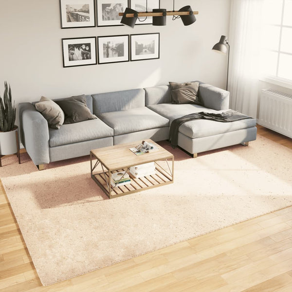 Matto HUARTE lyhytnukkainen ja pestävä beige 240x340 cm