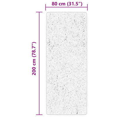 Kerma matto huarte lyhytnukkainen ja pestävä Jelimir 80x200cm
