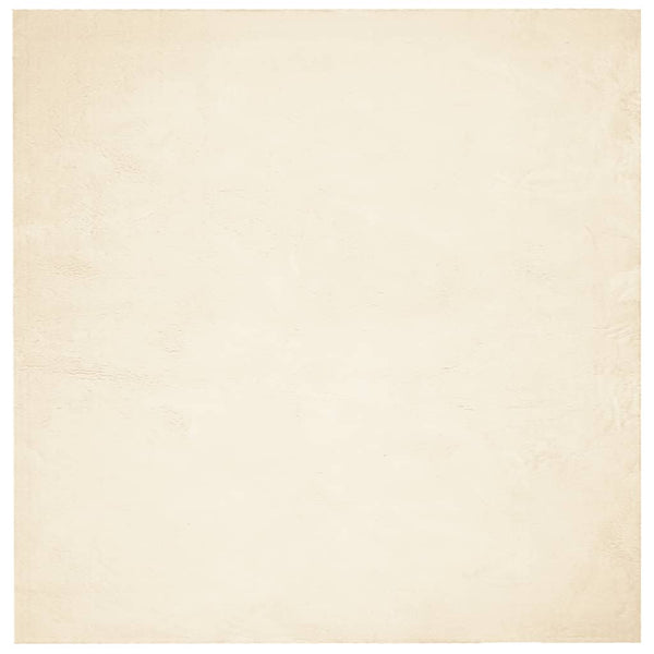 Matto HUARTE lyhytnukkainen ja pestävä kerma 200x200 cm