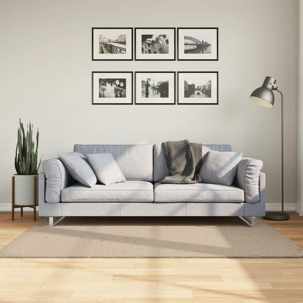 Matto HUARTE lyhytnukkainen ja pestävä hiekka 120x170 cm