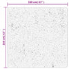 Hiekka matto huarte Jelimir 160x160cm (lyhytnukkainen ja pestävä)