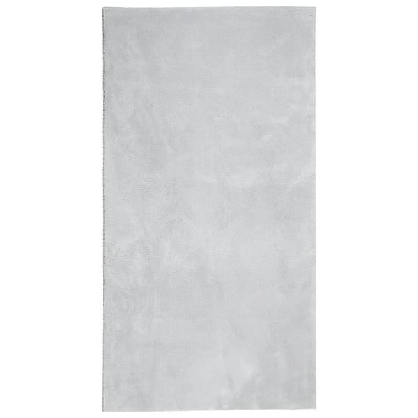 Matto HUARTE lyhytnukkainen ja pestävä harmaa 80x150 cm