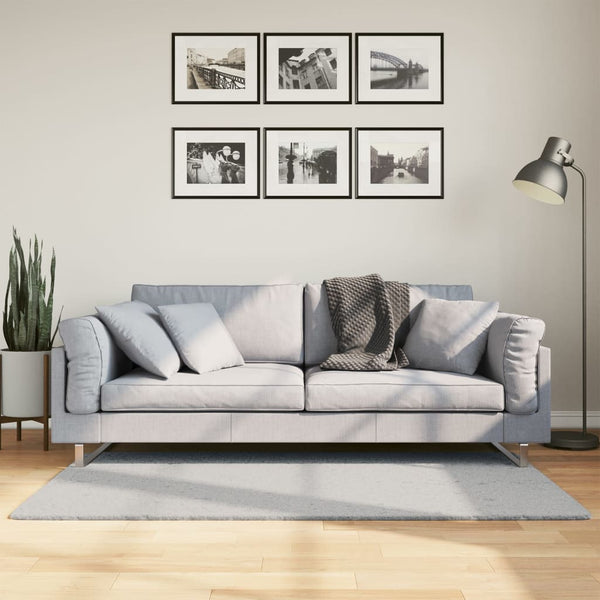Matto HUARTE lyhytnukkainen ja pestävä harmaa 80x150 cm