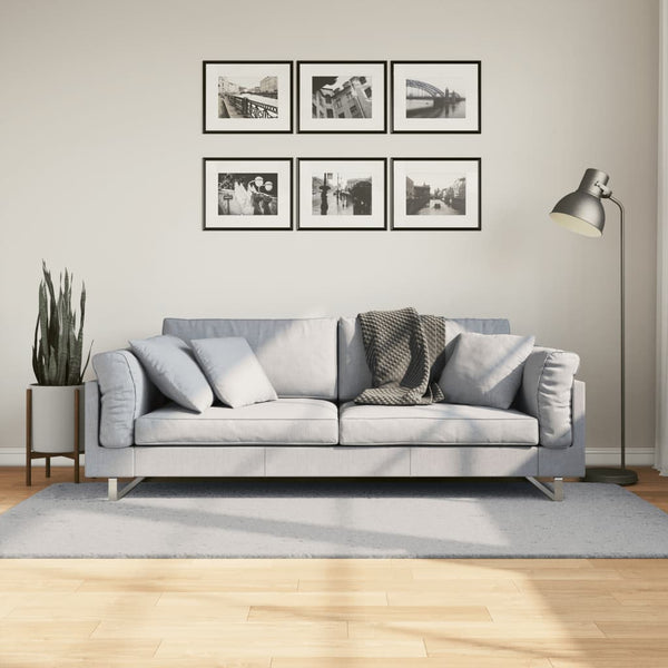 Matto HUARTE lyhytnukkainen ja pestävä harmaa 100x200 cm