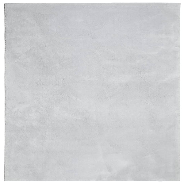 Matto HUARTE lyhytnukkainen ja pestävä harmaa 200x200 cm