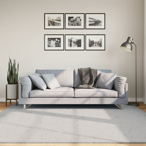 Matto HUARTE lyhytnukkainen ja pestävä harmaa 200x200 cm