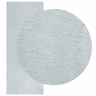 Sininen matto huarde lyhytnukkainen ja pestävä Jelimir 80x200cm