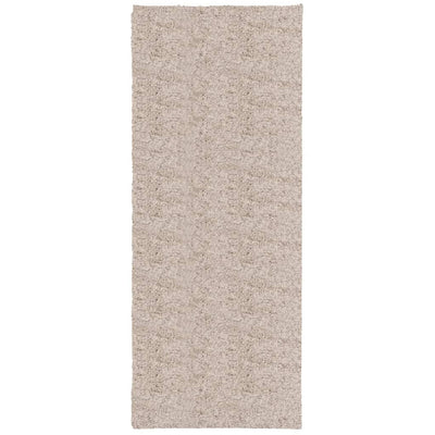Pörrömatto PAMPLONA korkeanukka moderni beige 80x200 cm
