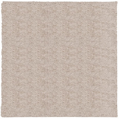 Pörrömatto PAMPLONA korkeanukka moderni beige 120x120 cm