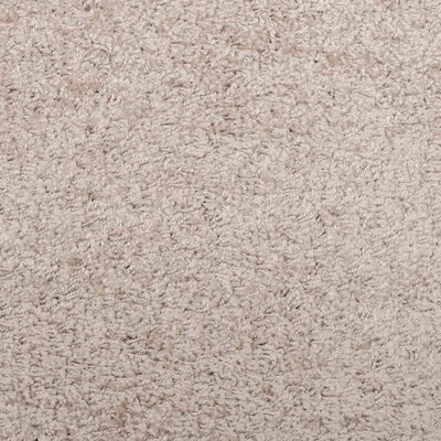 Pörrömatto PAMPLONA korkeanukka moderni beige 120x170 cm