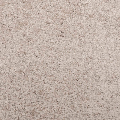 Pörrömatto PAMPLONA korkeanukka moderni beige Ø 280 cm