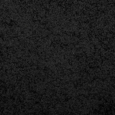 Pörrömatto PAMPLONA korkeanukka moderni musta 140x200 cm
