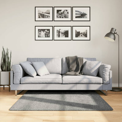 Pörrömatto PAMPLONA korkeanukka moderni vihreä 120x120 cm
