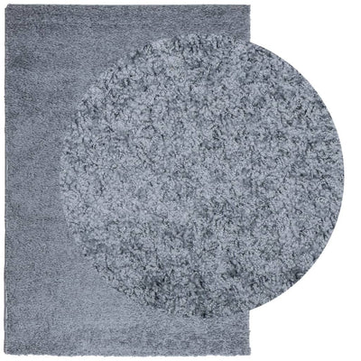 Pörrömatto PAMPLONA korkeanukka moderni sininen 140x200 cm