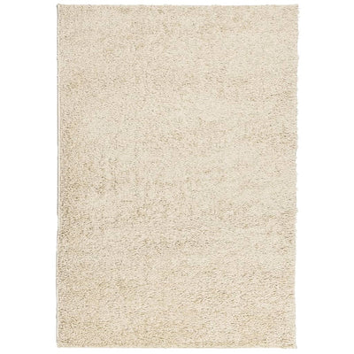 Pörrömatto PAMPLONA korkeanukka moderni kulta 140x200 cm