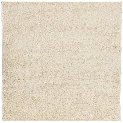Pörrömatto PAMPLONA korkeanukka moderni kulta 160x160 cm