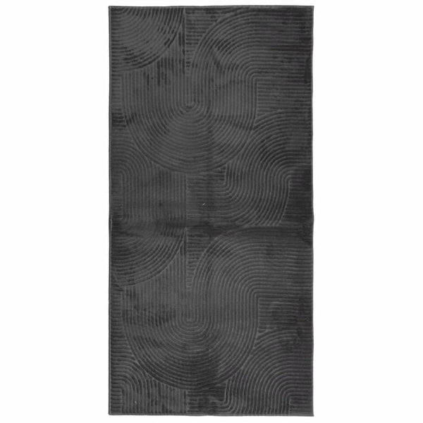 Matto IZA lyhytnukkainen Skandinaavinen antrasiitti 100x200 cm
