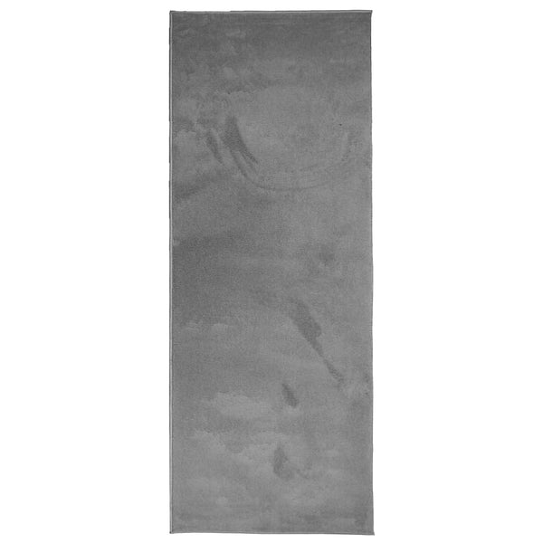 Matto OVIEDO lyhytnukkainen antrasiitti 80x200 cm